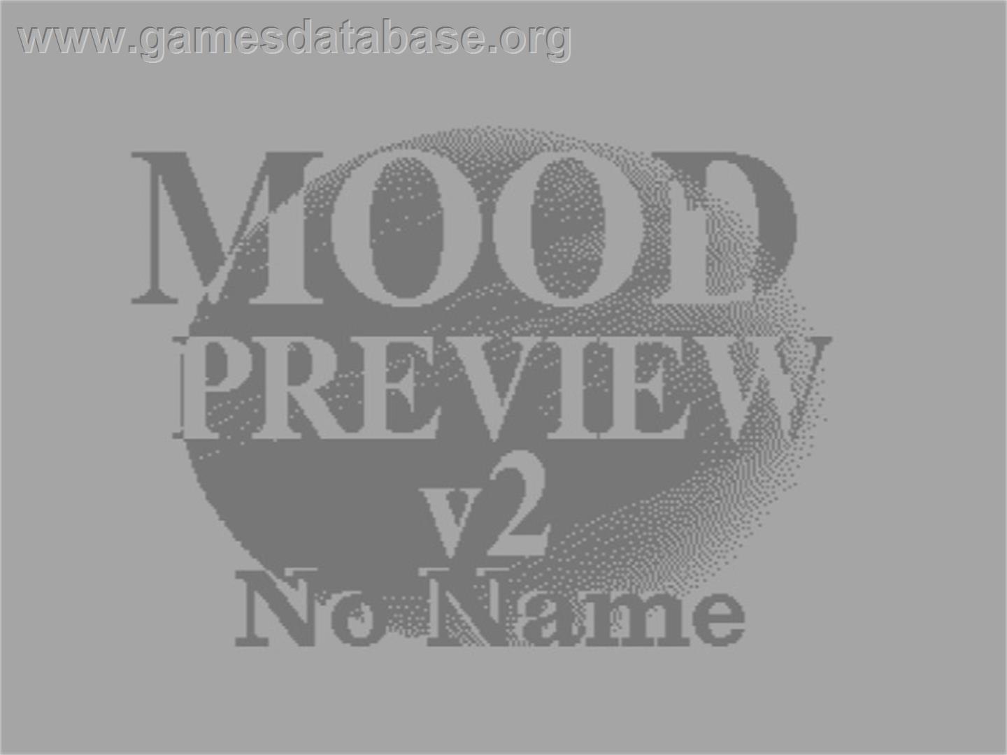 Mood - Commodore 64 - Artwork - Title Screen