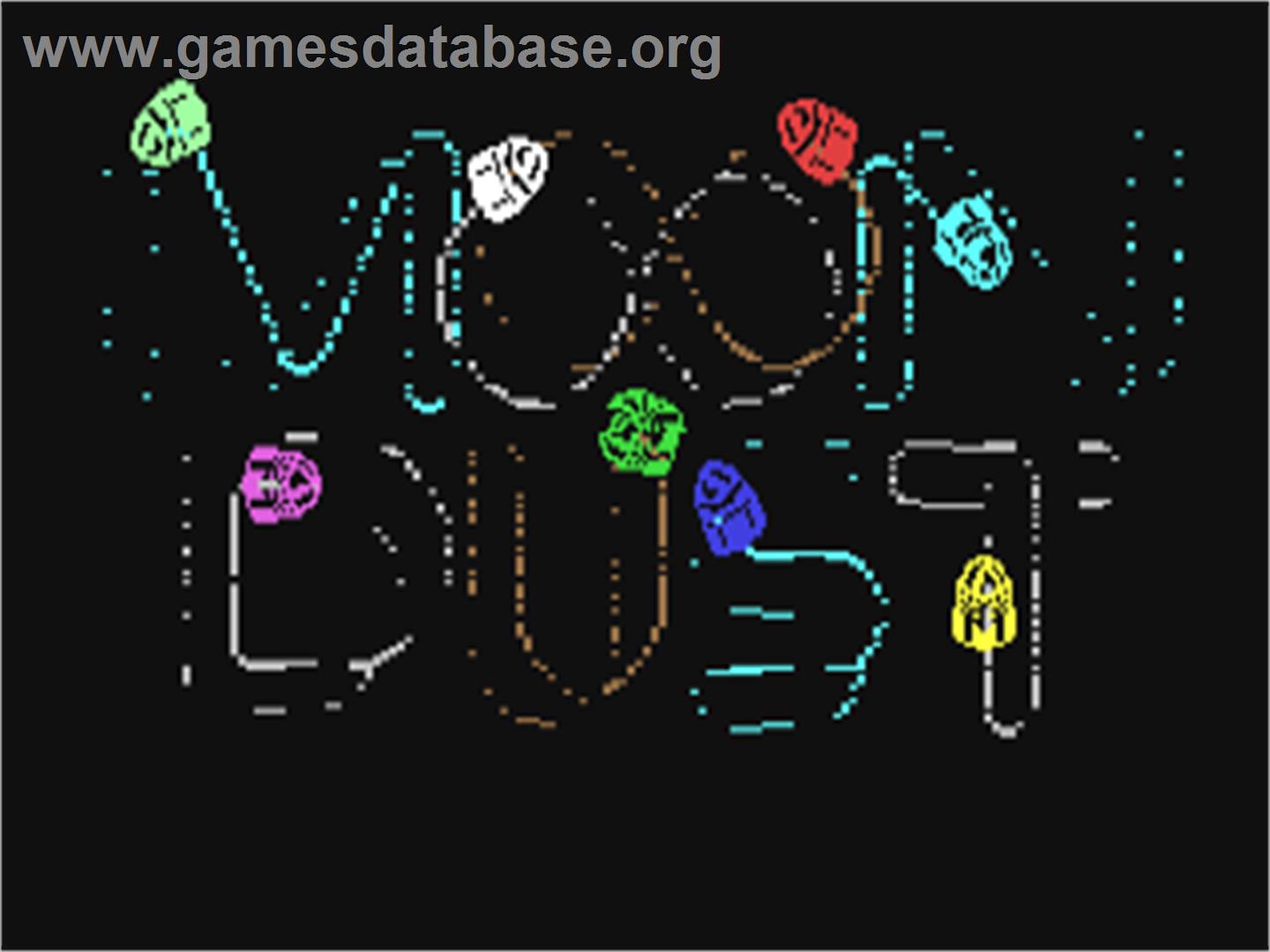Moon Dust - Commodore 64 - Artwork - Title Screen