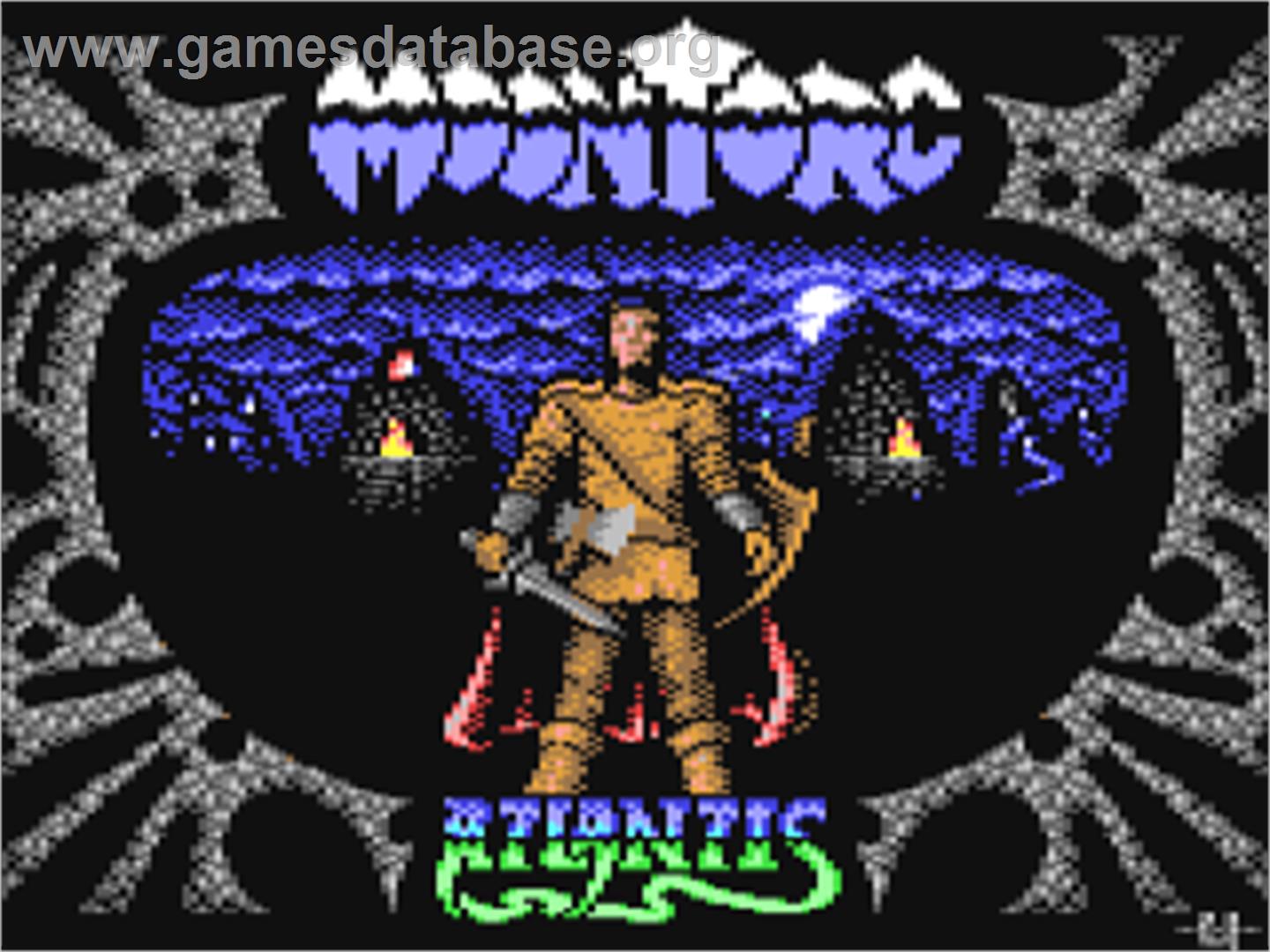 Moontorc - Commodore 64 - Artwork - Title Screen