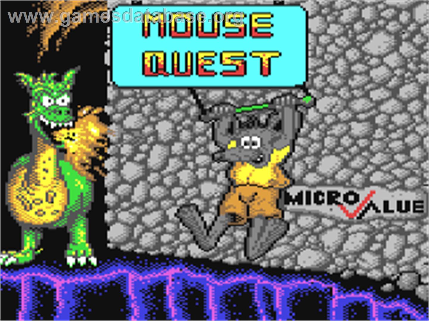 Mouse Trap - Commodore 64 - Artwork - Title Screen