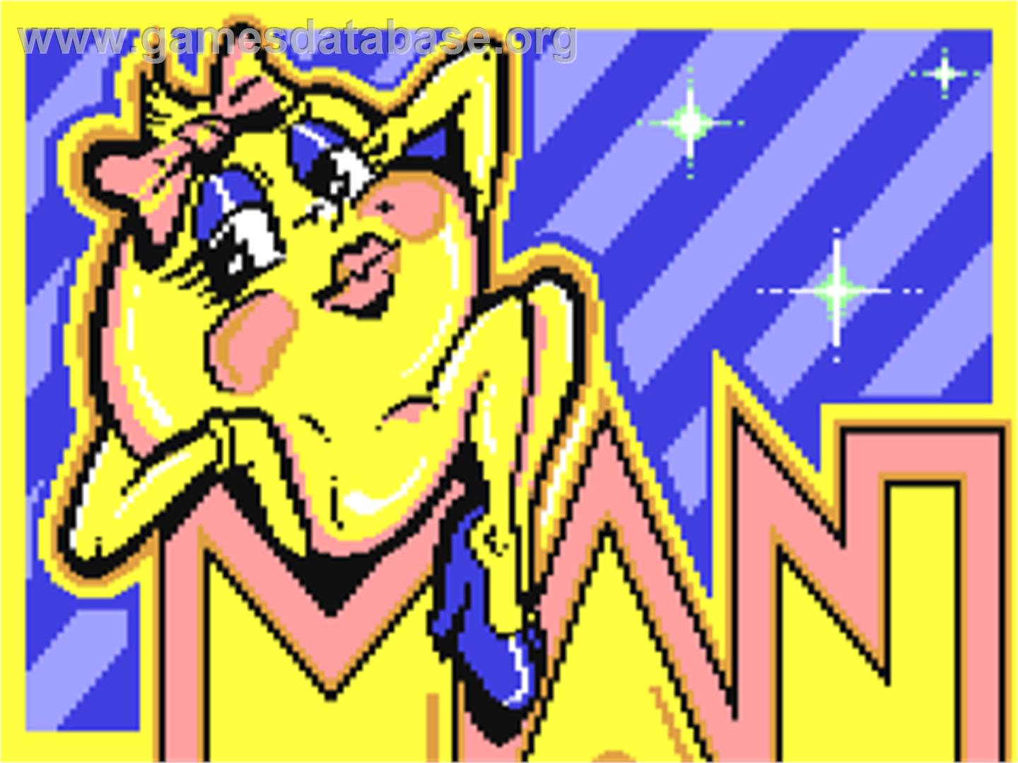 Ms. Pac-Man - Commodore 64 - Artwork - Title Screen