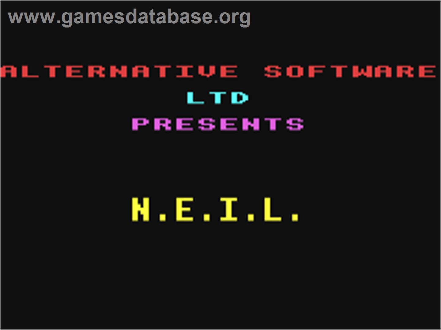 NEIL Android - Commodore 64 - Artwork - Title Screen