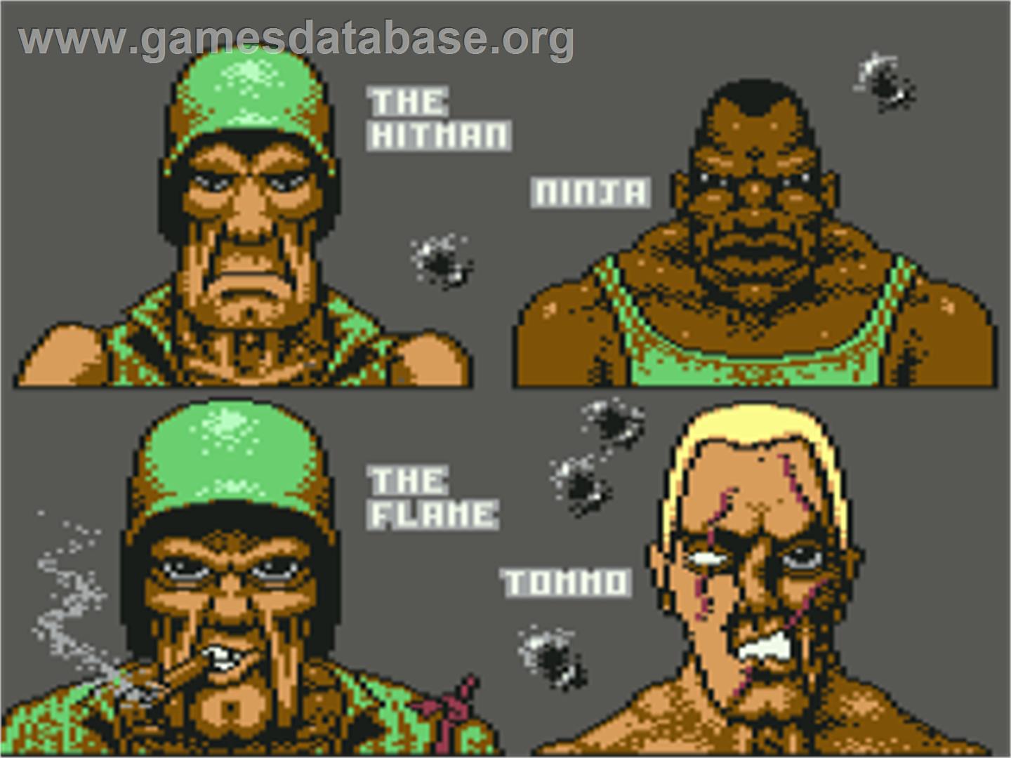 Nato Assault Course - Commodore 64 - Artwork - Title Screen