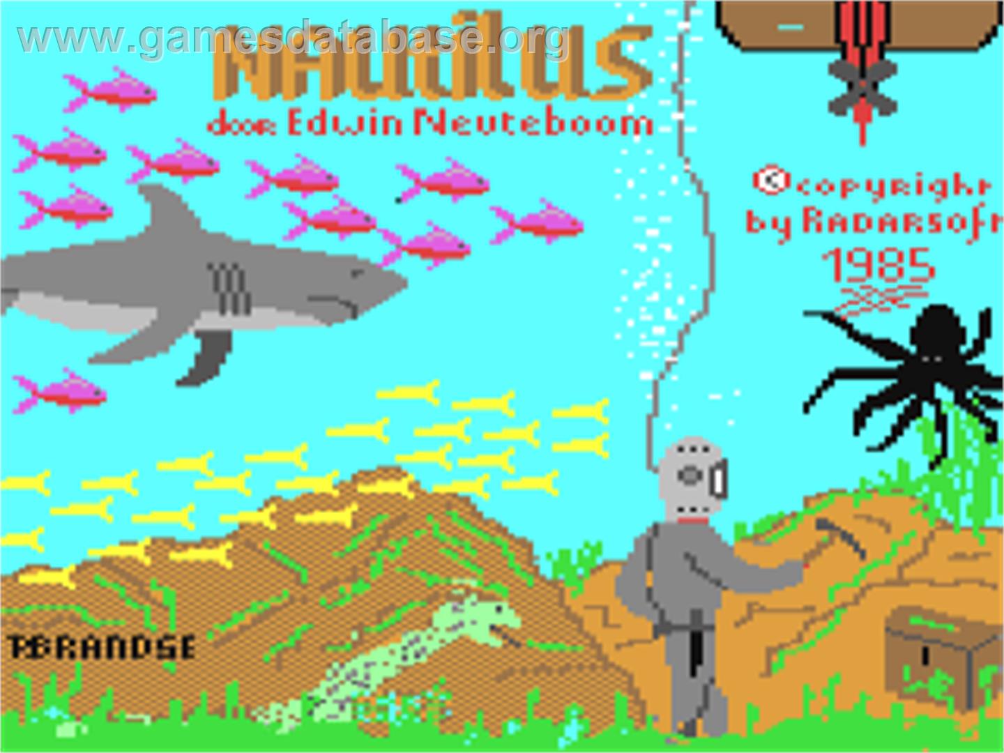 Nautilus - Commodore 64 - Artwork - Title Screen