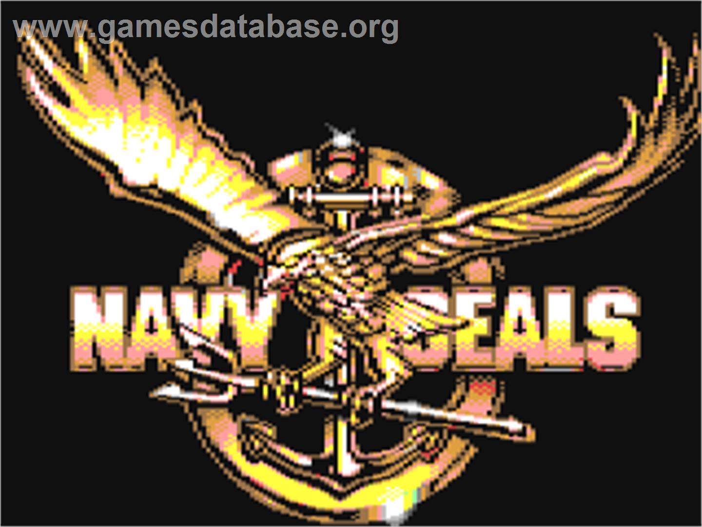 Navy Seals - Commodore 64 - Artwork - Title Screen