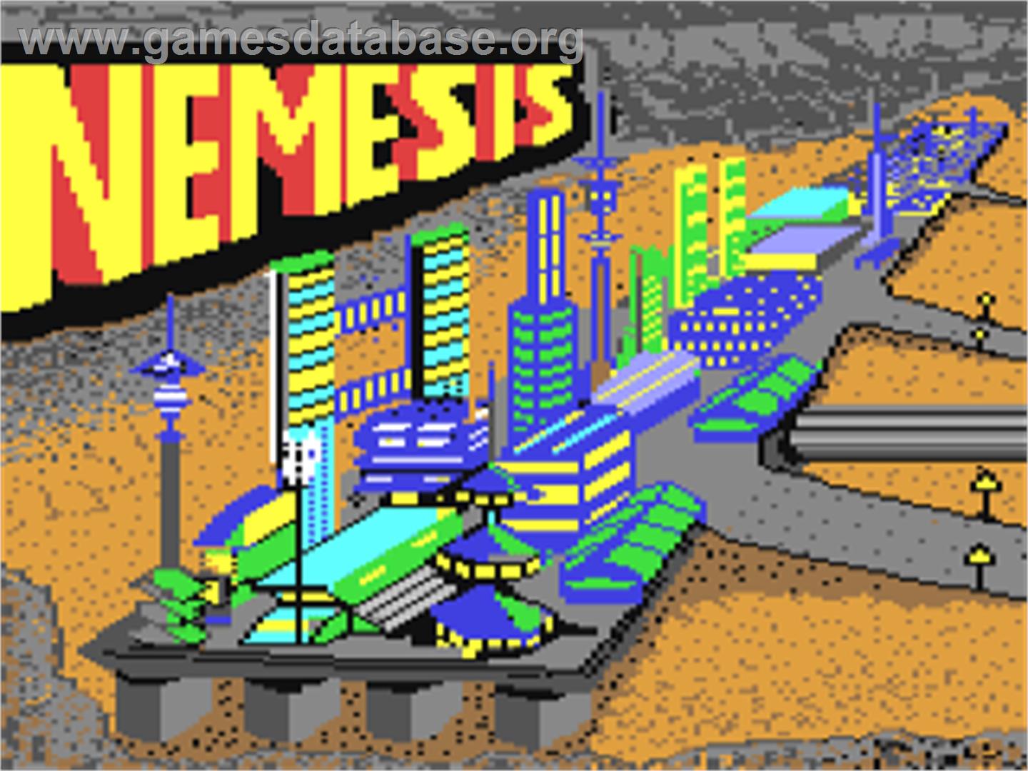 Nemesis - Escape From Euboea (British Software) - Commodore 64 - Artwork - Title Screen
