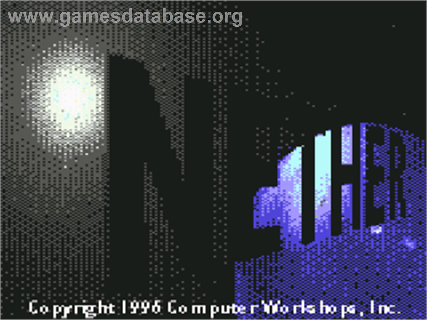 Nether - Commodore 64 - Artwork - Title Screen