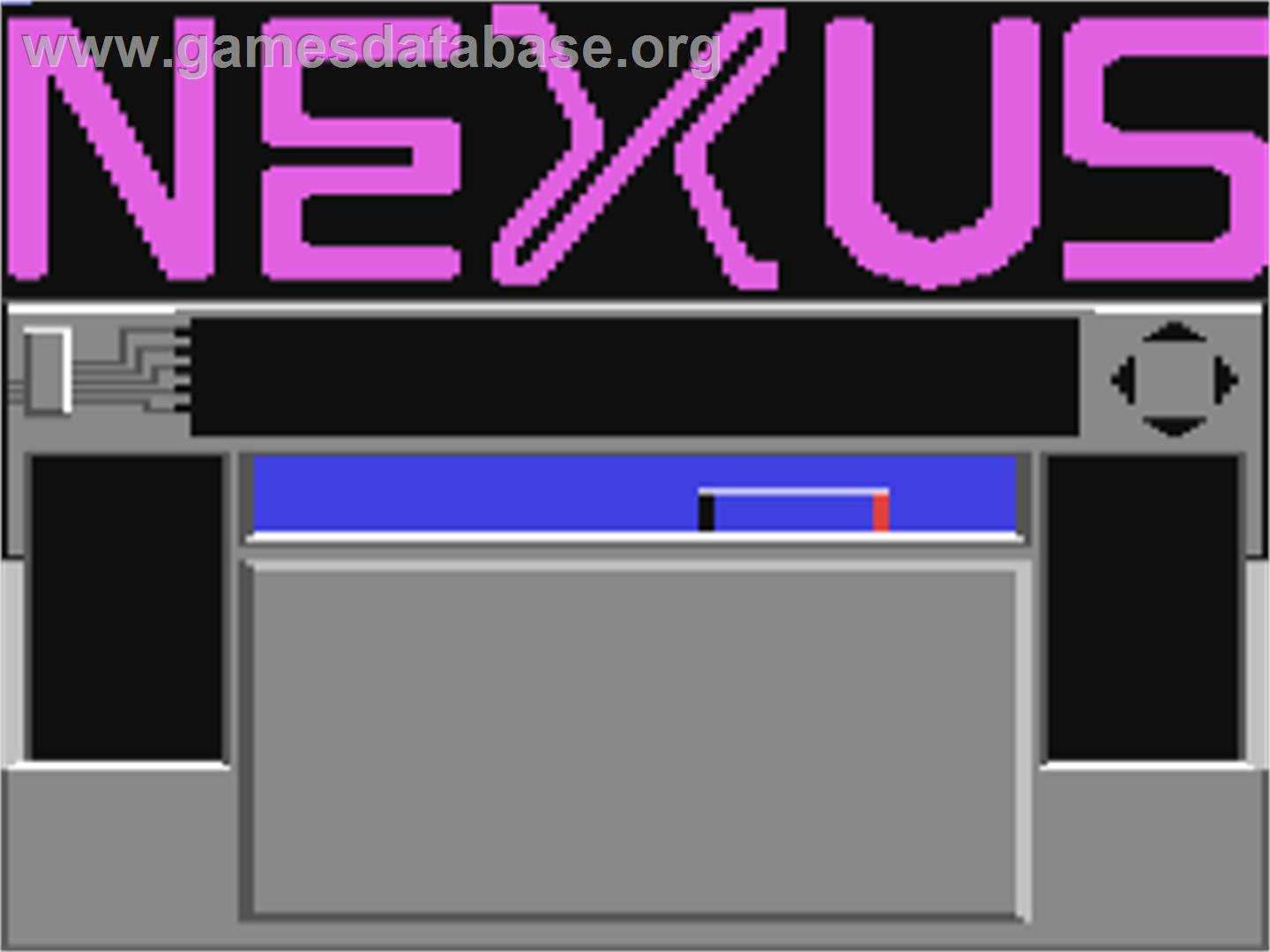 Nexus - Commodore 64 - Artwork - Title Screen