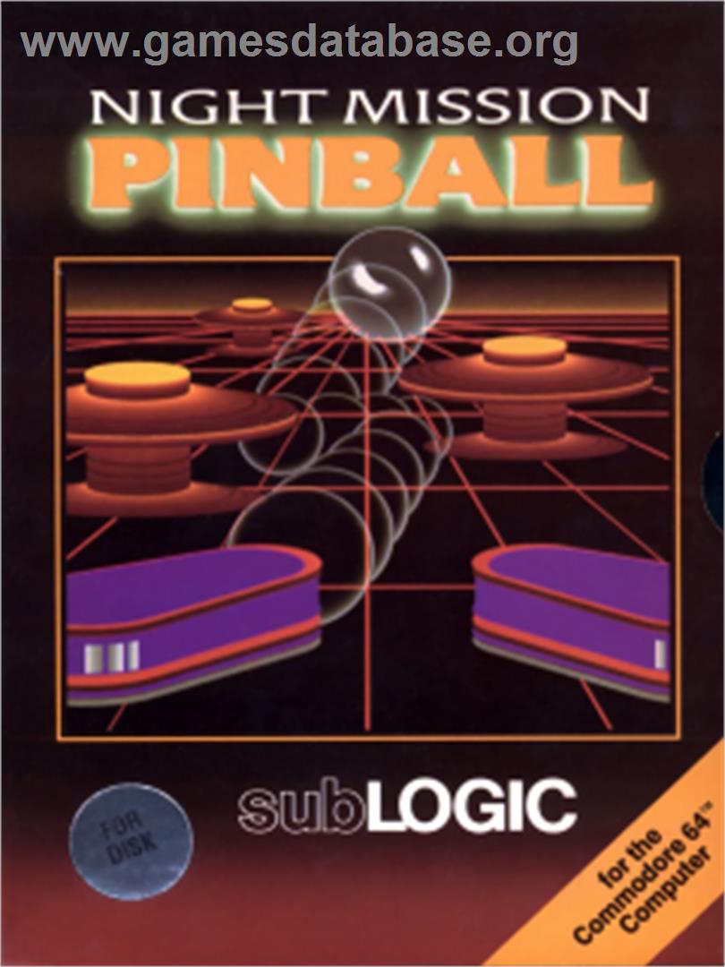 Night Mission Pinball - Commodore 64 - Artwork - Title Screen