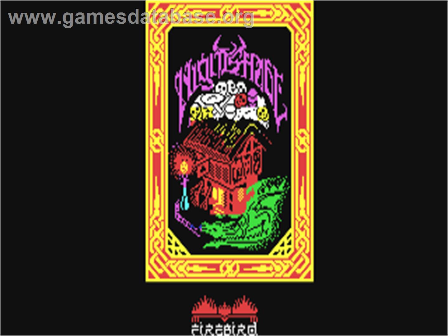 Nightshade - Commodore 64 - Artwork - Title Screen