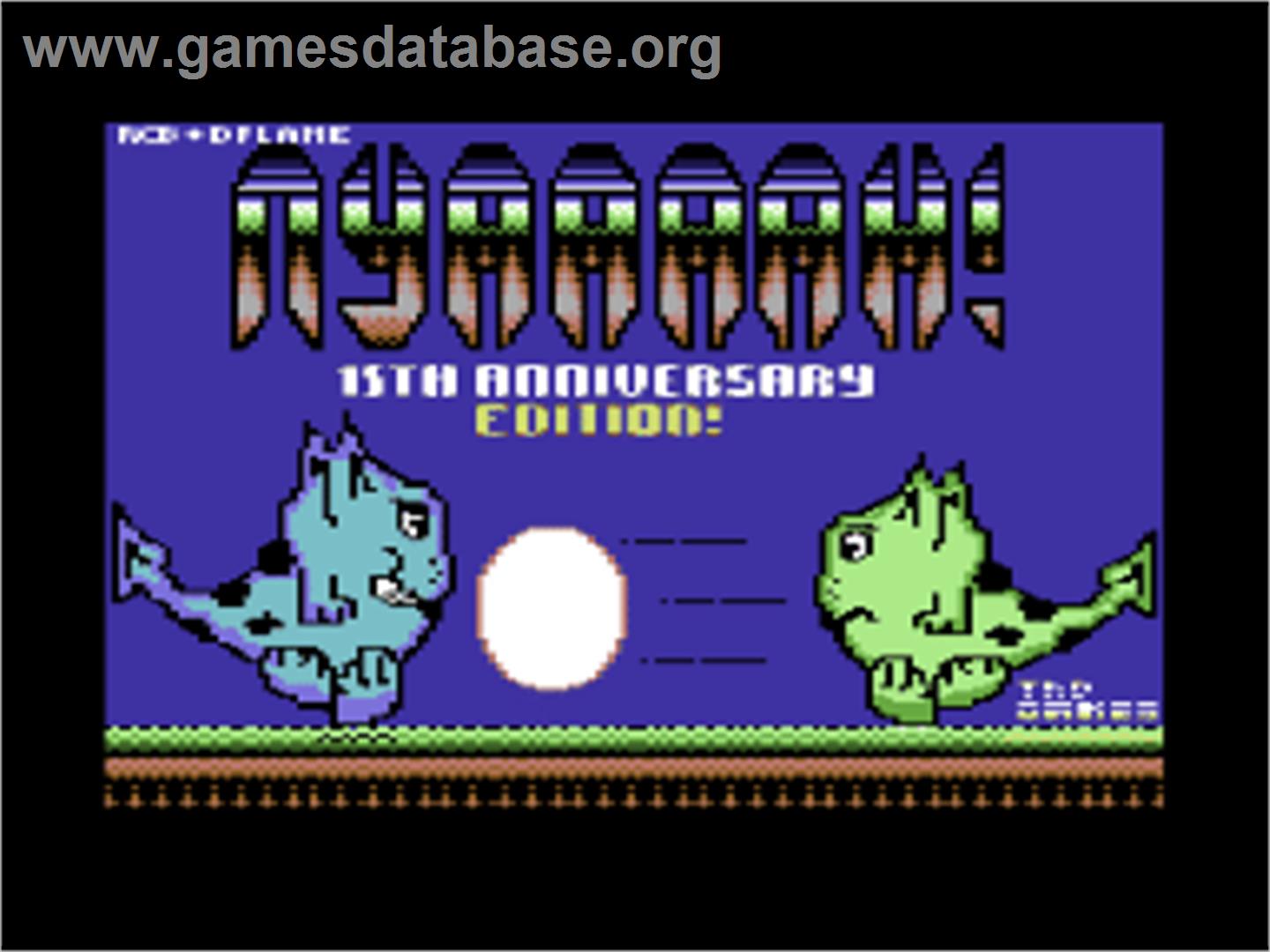 Nyaaaah! - Commodore 64 - Artwork - Title Screen
