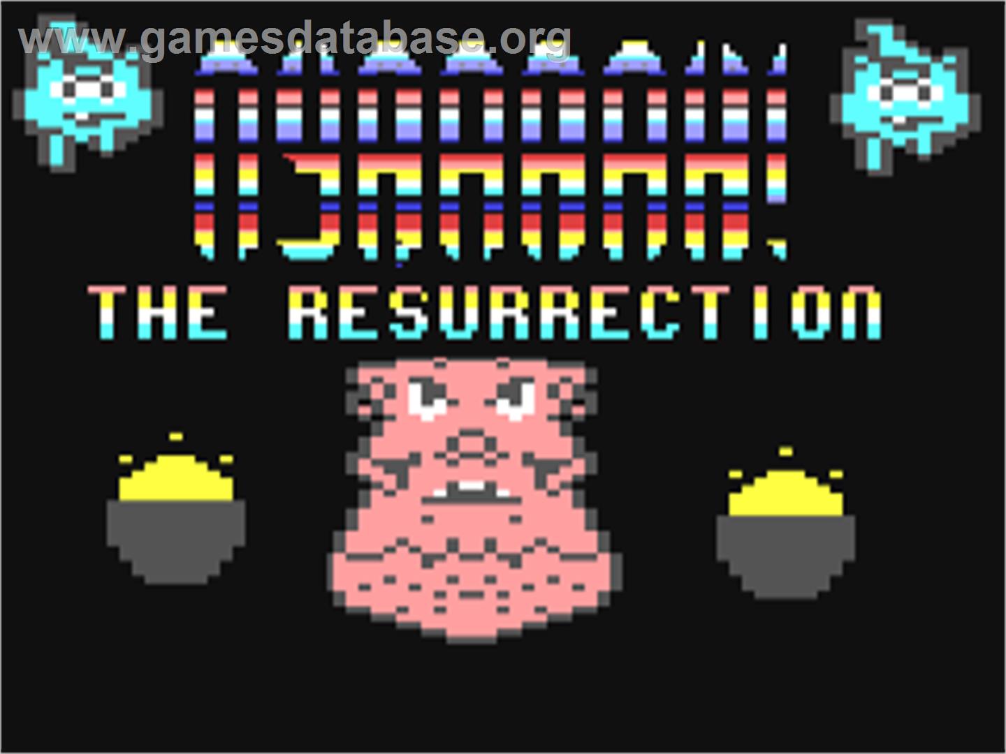 Nyaaaah! - The Resurrection - Commodore 64 - Artwork - Title Screen