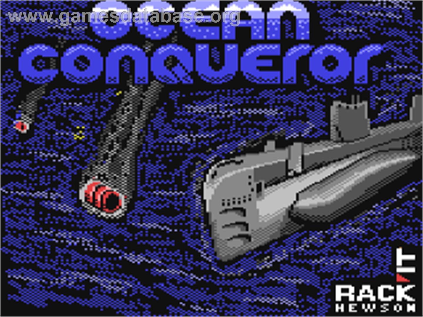 Ocean Conqueror - Commodore 64 - Artwork - Title Screen
