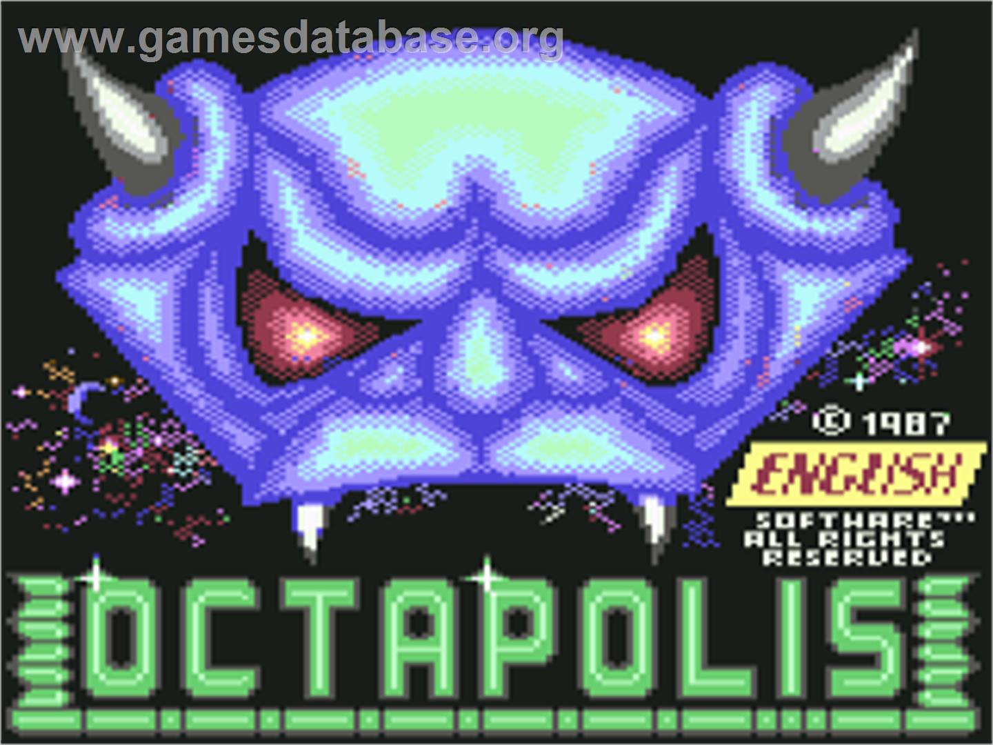 Octapolis - Commodore 64 - Artwork - Title Screen