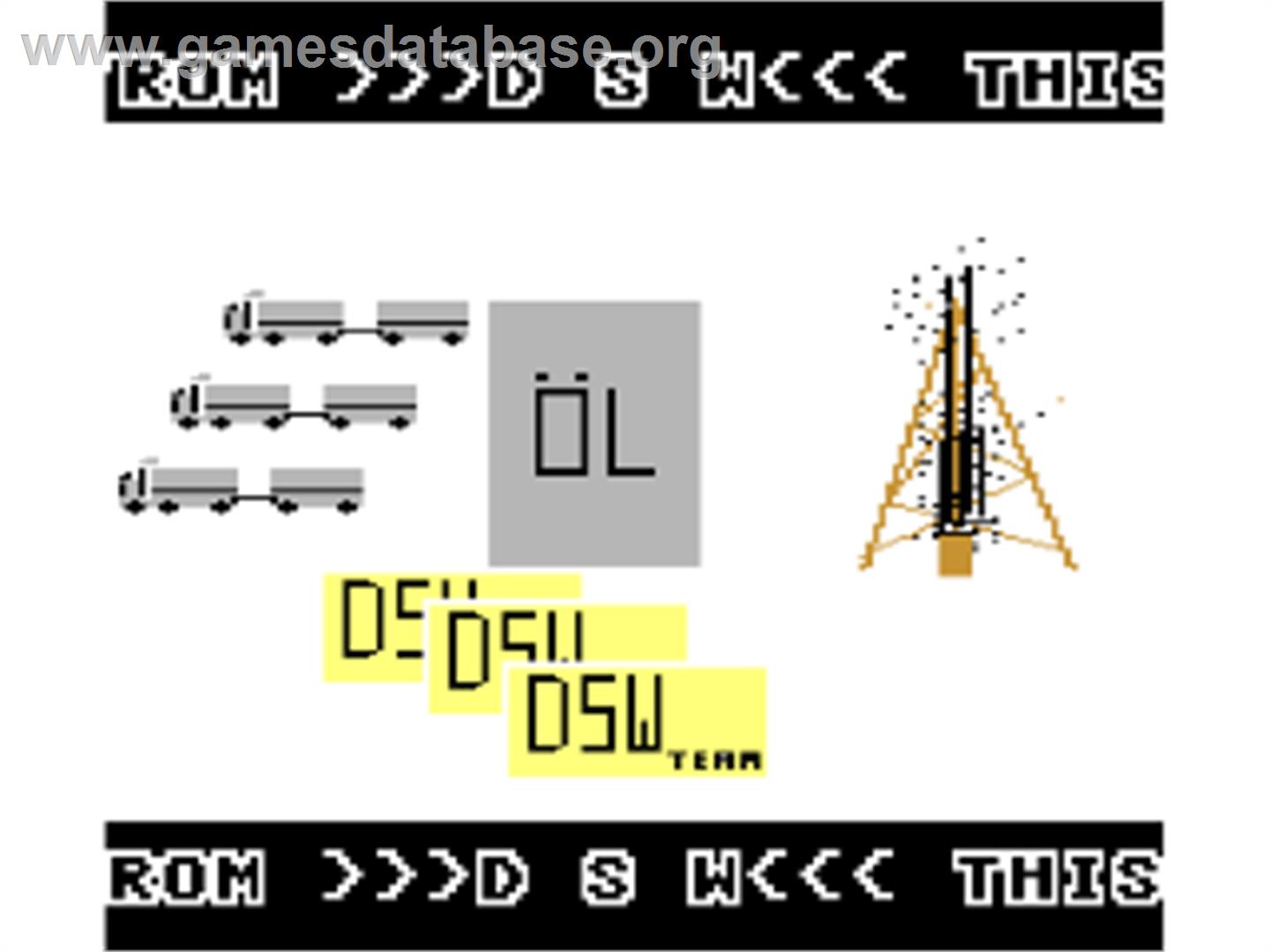 Oel - Commodore 64 - Artwork - Title Screen