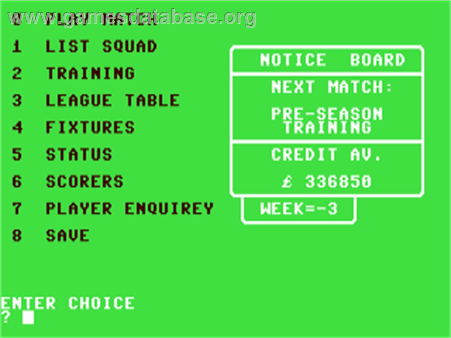 On The Bench - Commodore 64 - Artwork - Title Screen
