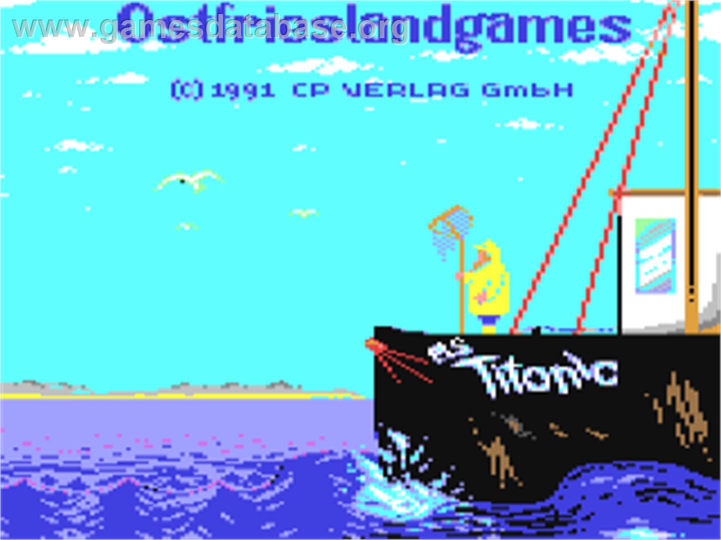 Ostfrieslandgames - Commodore 64 - Artwork - Title Screen
