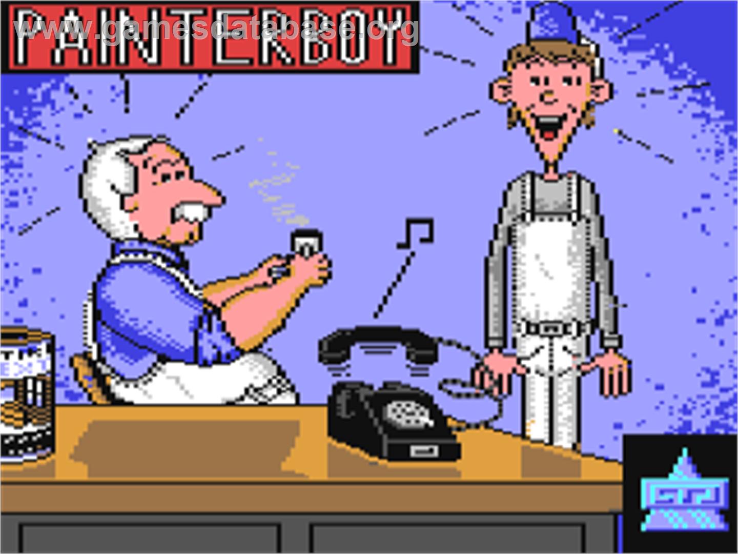 Painterboy - Commodore 64 - Artwork - Title Screen