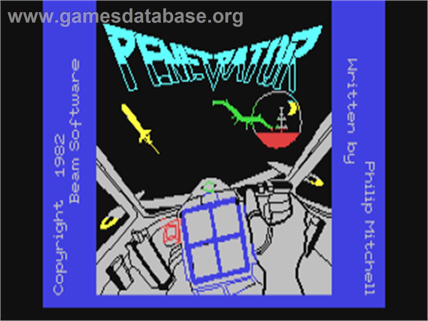 Penetrator - Commodore 64 - Artwork - Title Screen
