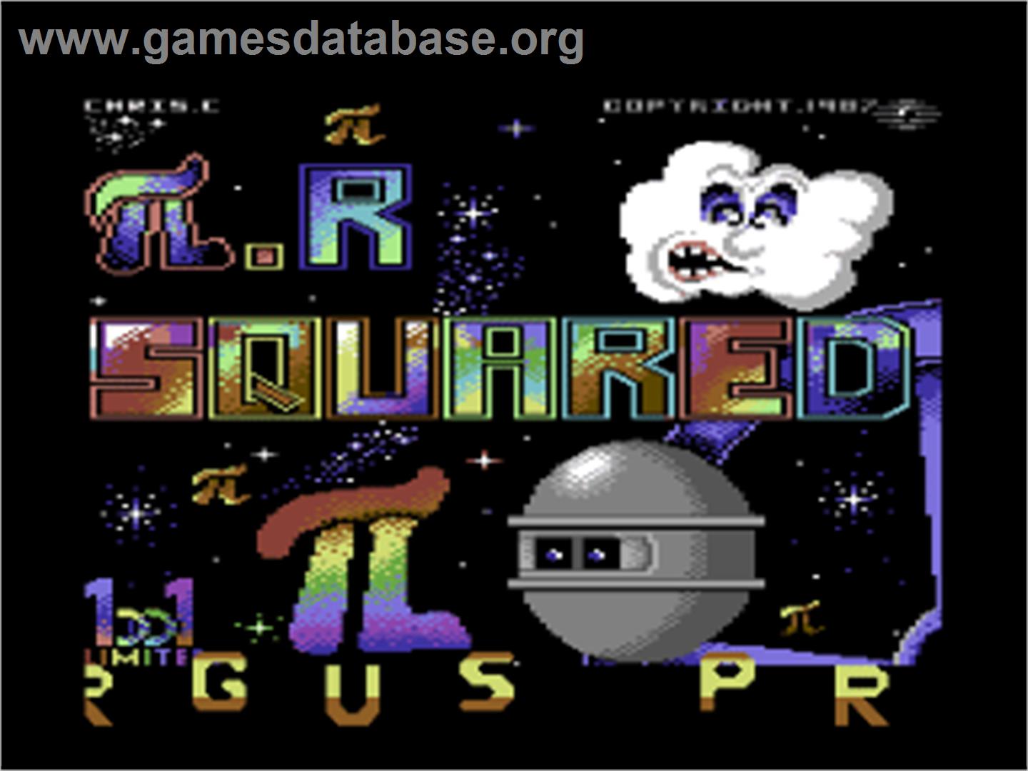 Pi. R Squared - Commodore 64 - Artwork - Title Screen