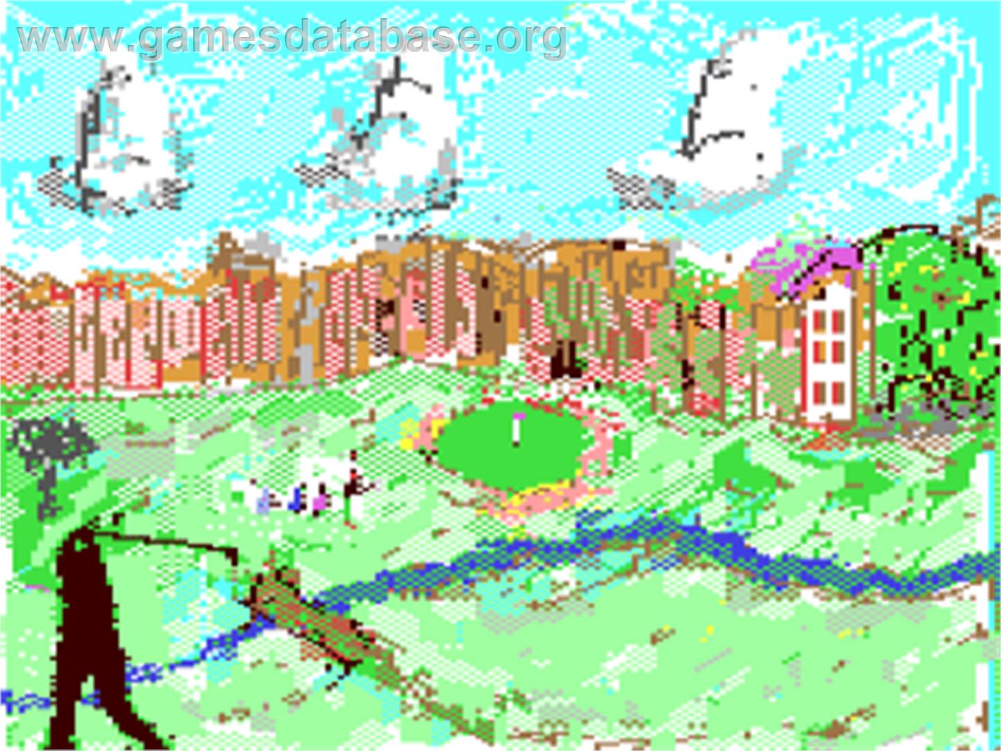 Play Golf - Commodore 64 - Artwork - Title Screen