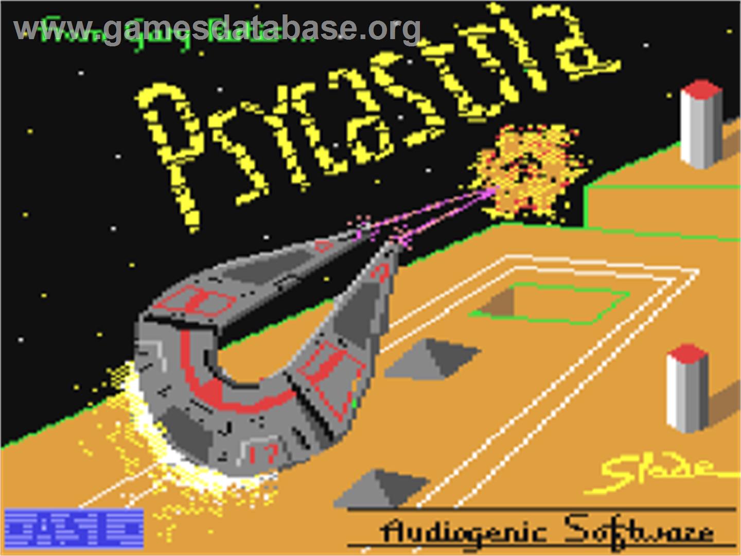 Psycastria - Commodore 64 - Artwork - Title Screen