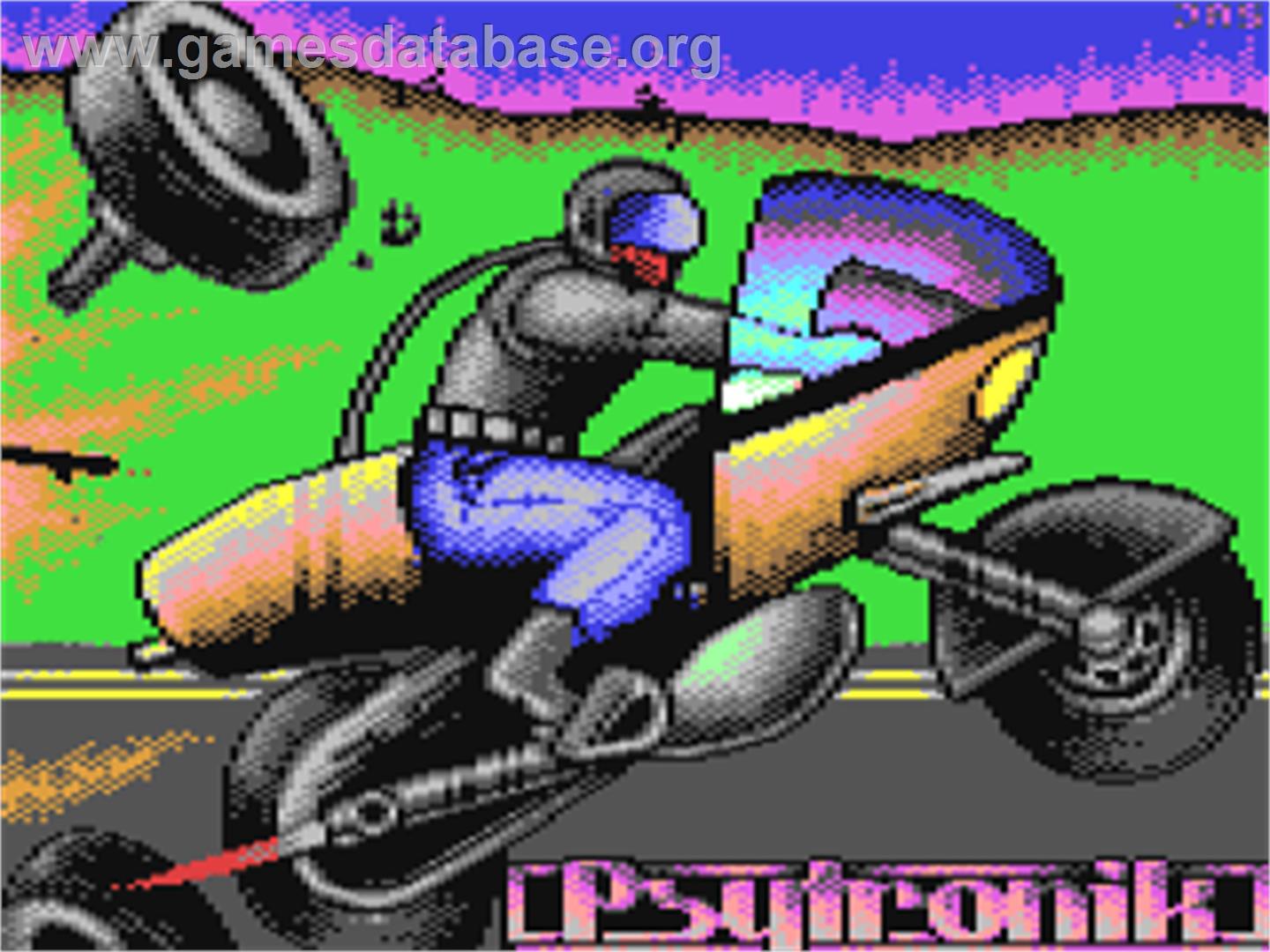 Psykozone - Commodore 64 - Artwork - Title Screen