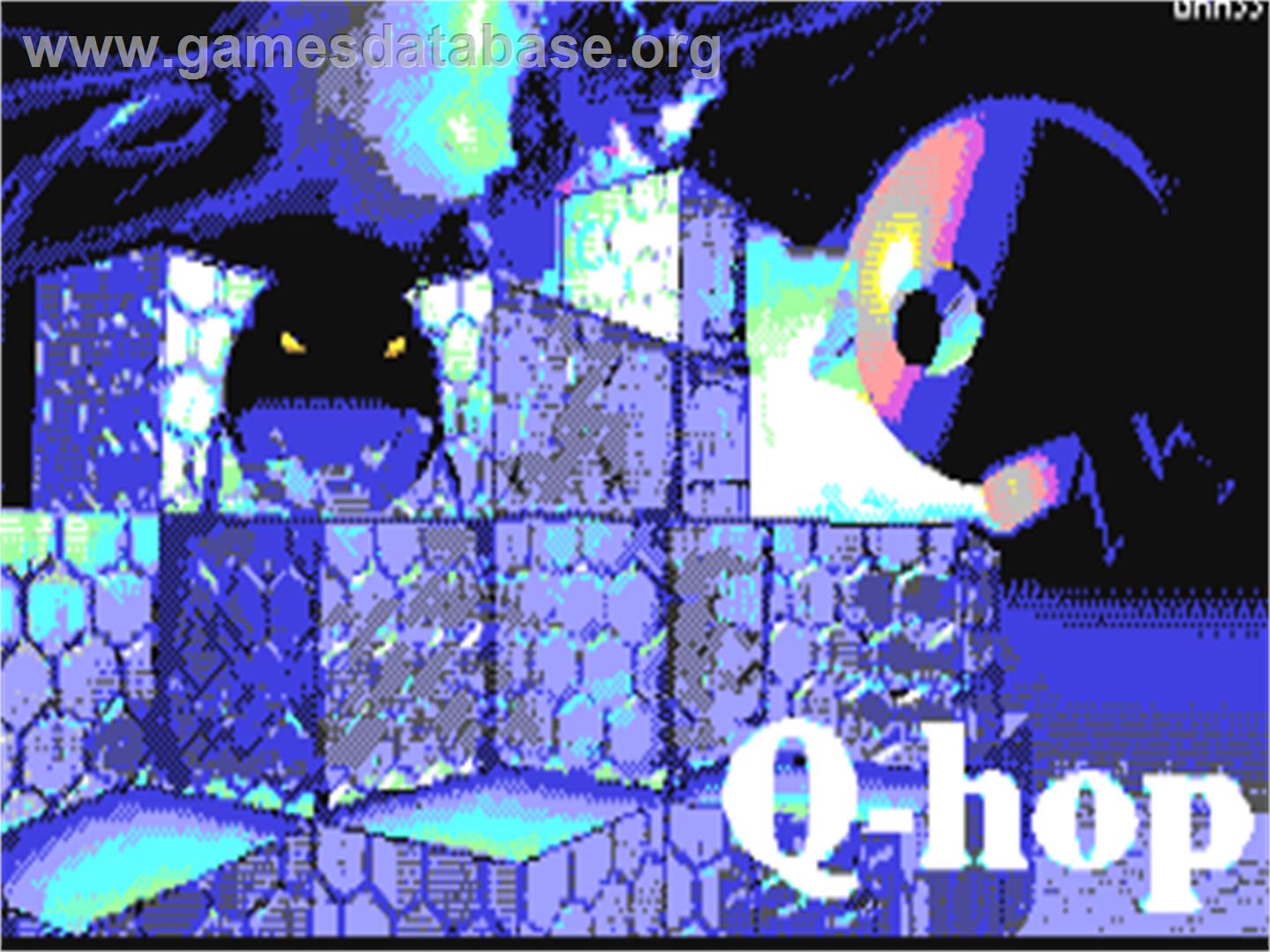Q-hop - Commodore 64 - Artwork - Title Screen