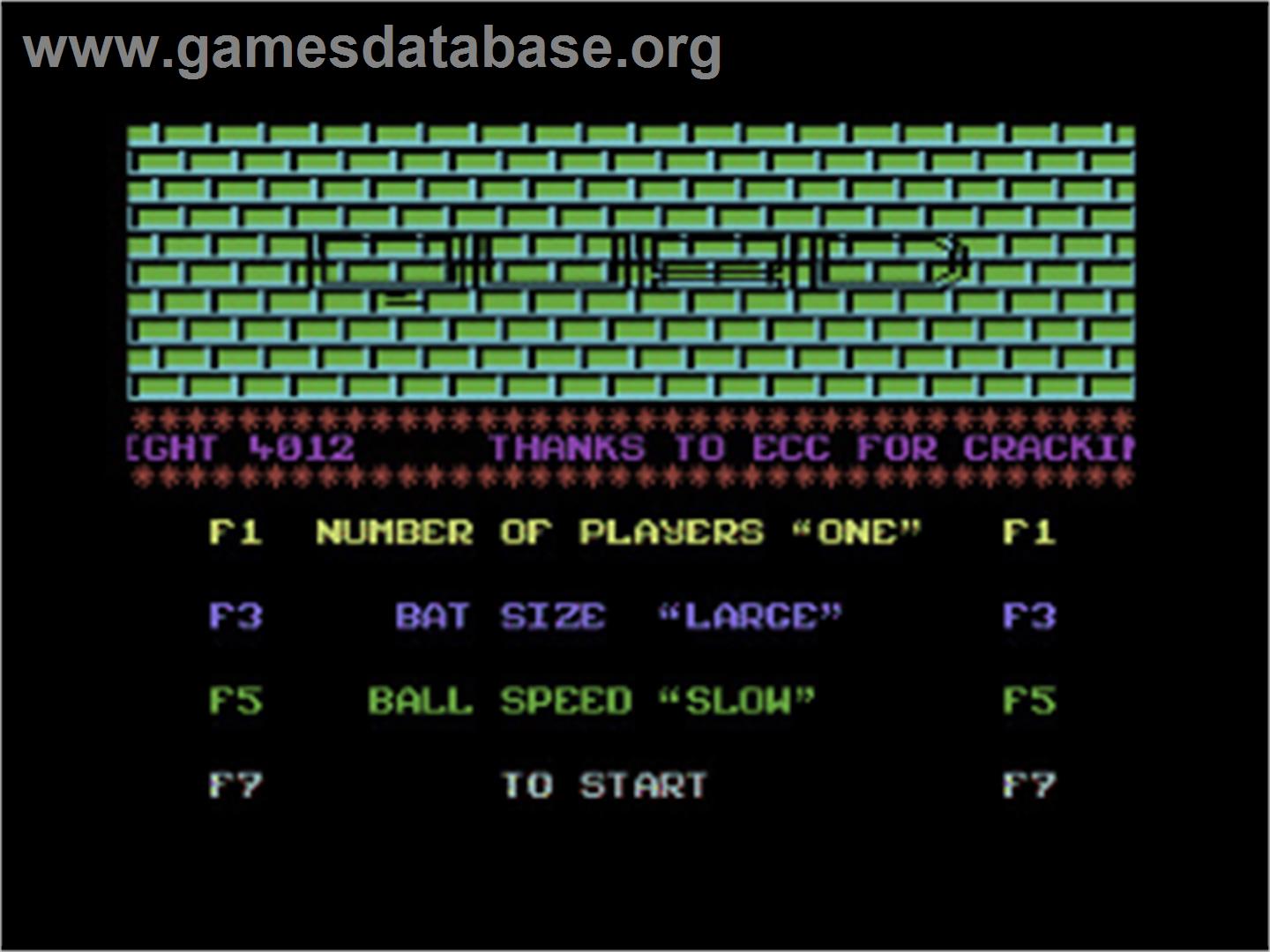 Quad - Commodore 64 - Artwork - Title Screen