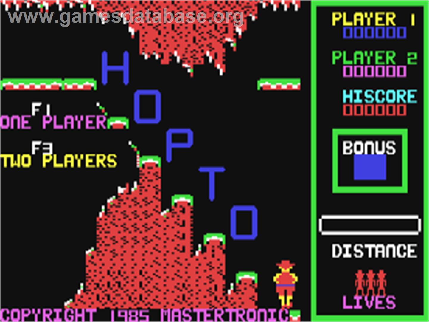 Quari - Commodore 64 - Artwork - Title Screen