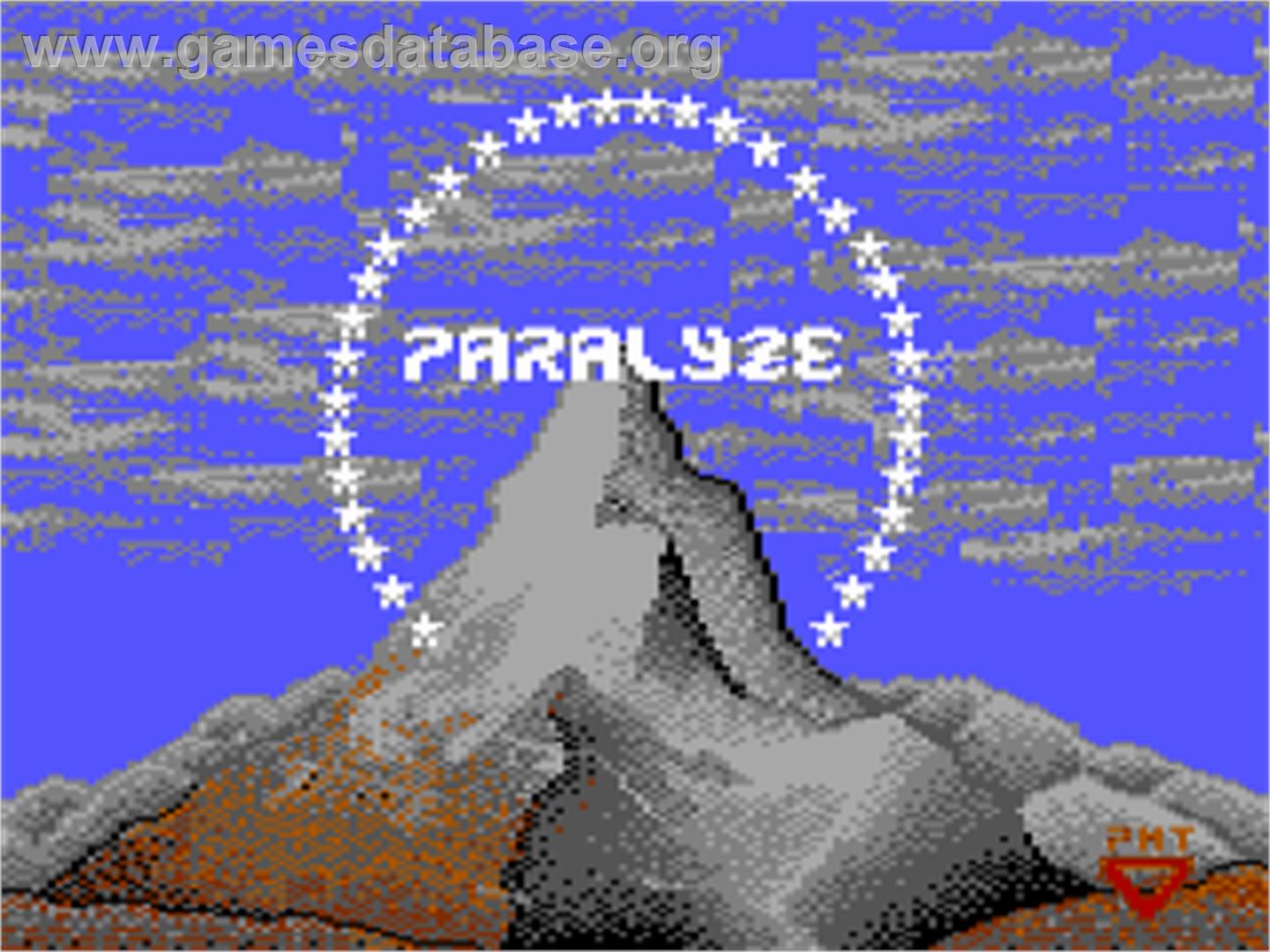 Quarx - Commodore 64 - Artwork - Title Screen