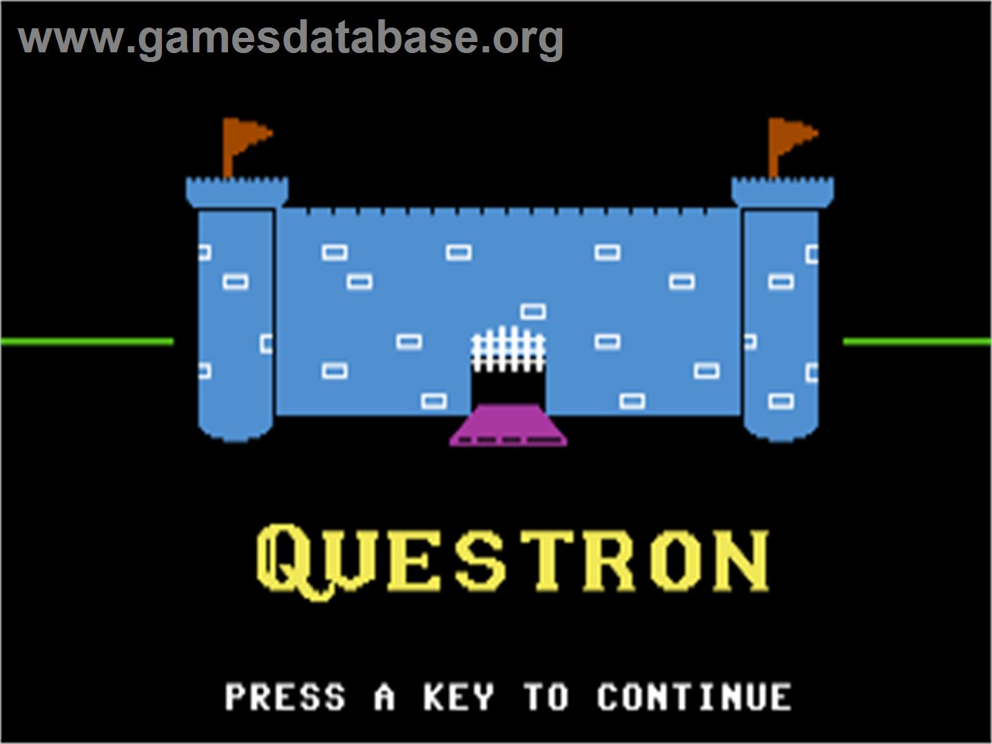 Questron - Commodore 64 - Artwork - Title Screen