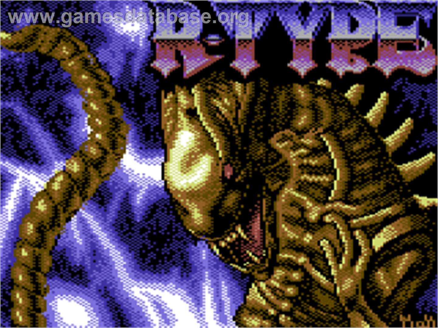 R-type - Commodore 64 - Artwork - Title Screen