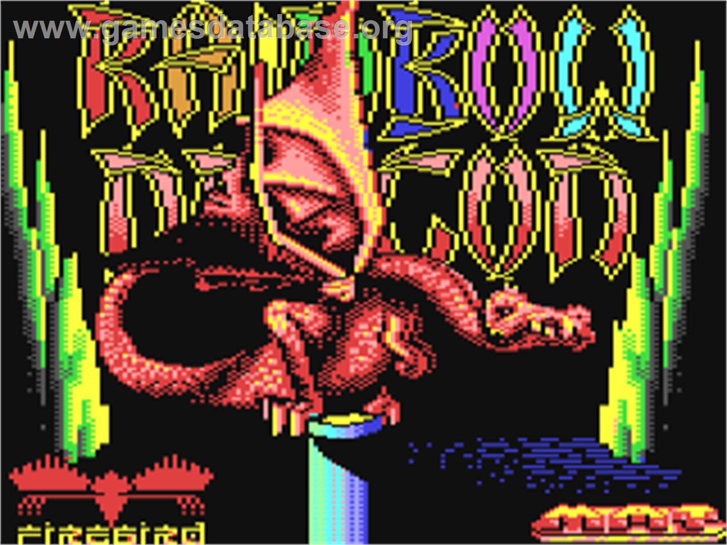 Rainbow Dragon - Commodore 64 - Artwork - Title Screen
