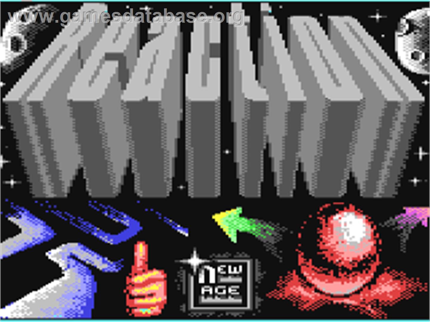 Reaction (Elcomp) - Commodore 64 - Artwork - Title Screen