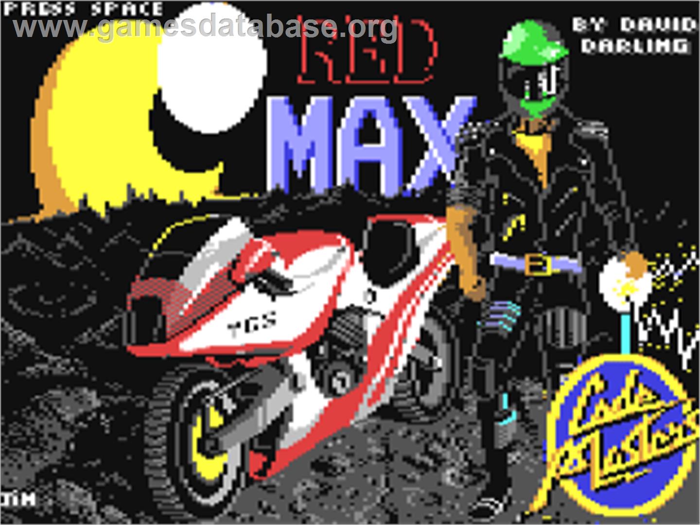 Red Max - Commodore 64 - Artwork - Title Screen