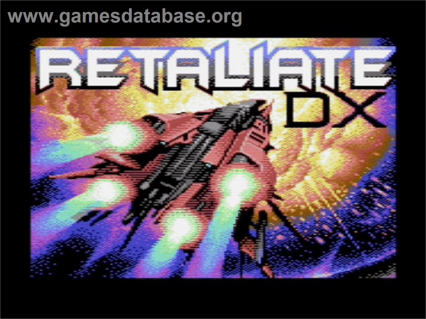 Retaliate DX - Commodore 64 - Artwork - Title Screen