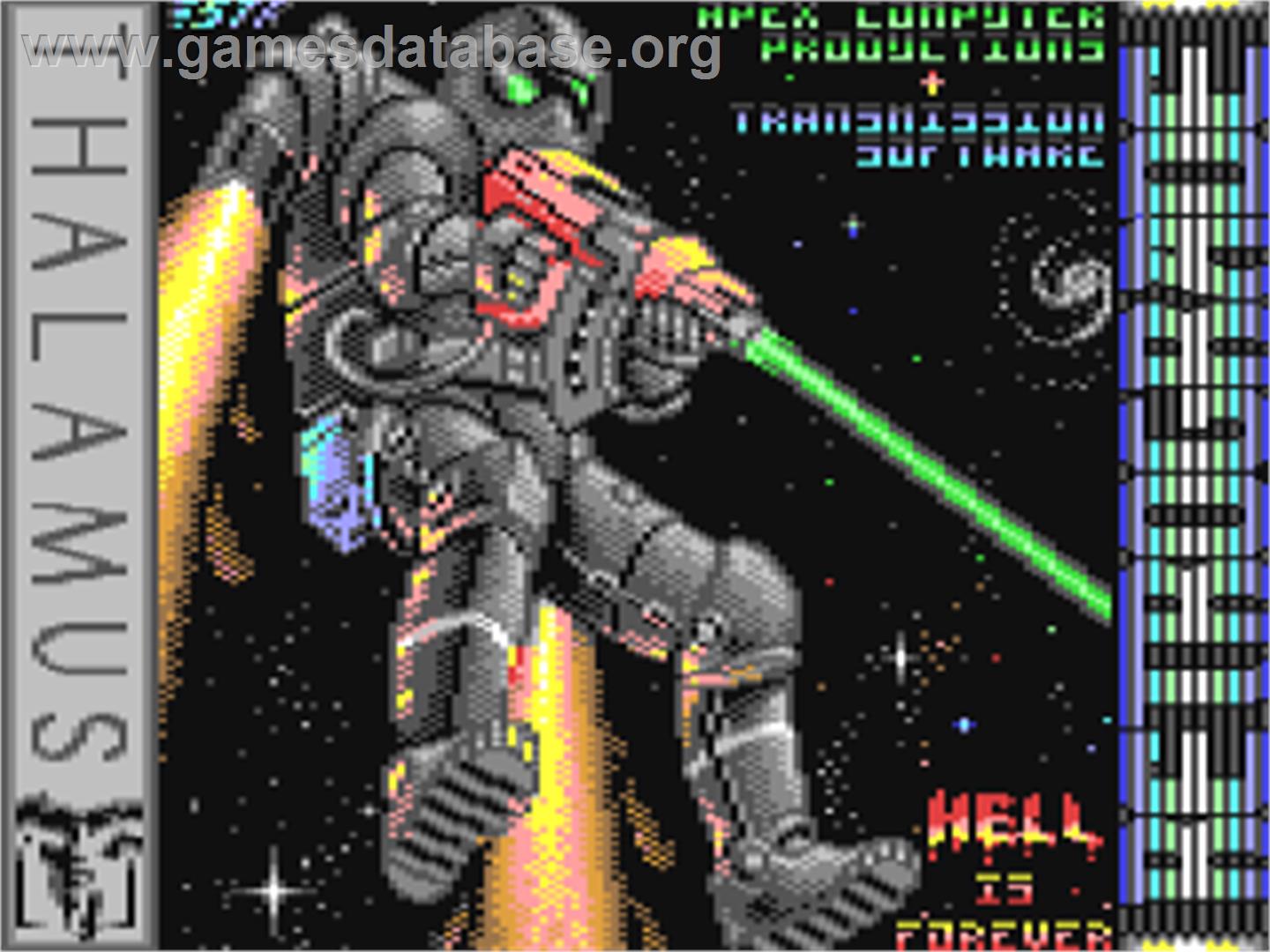 Retrograde - Commodore 64 - Artwork - Title Screen
