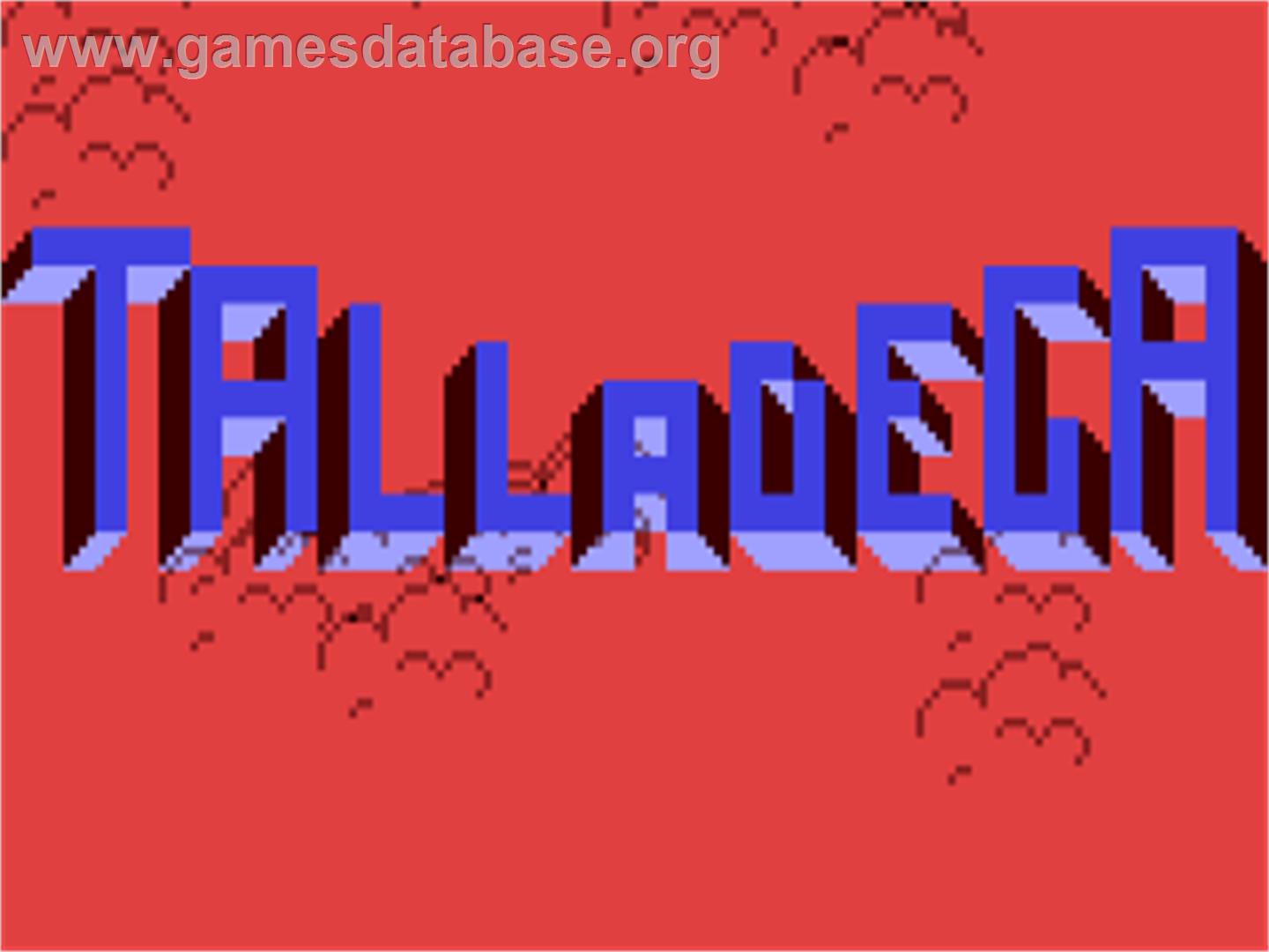 Richard Petty's Talladega - Commodore 64 - Artwork - Title Screen