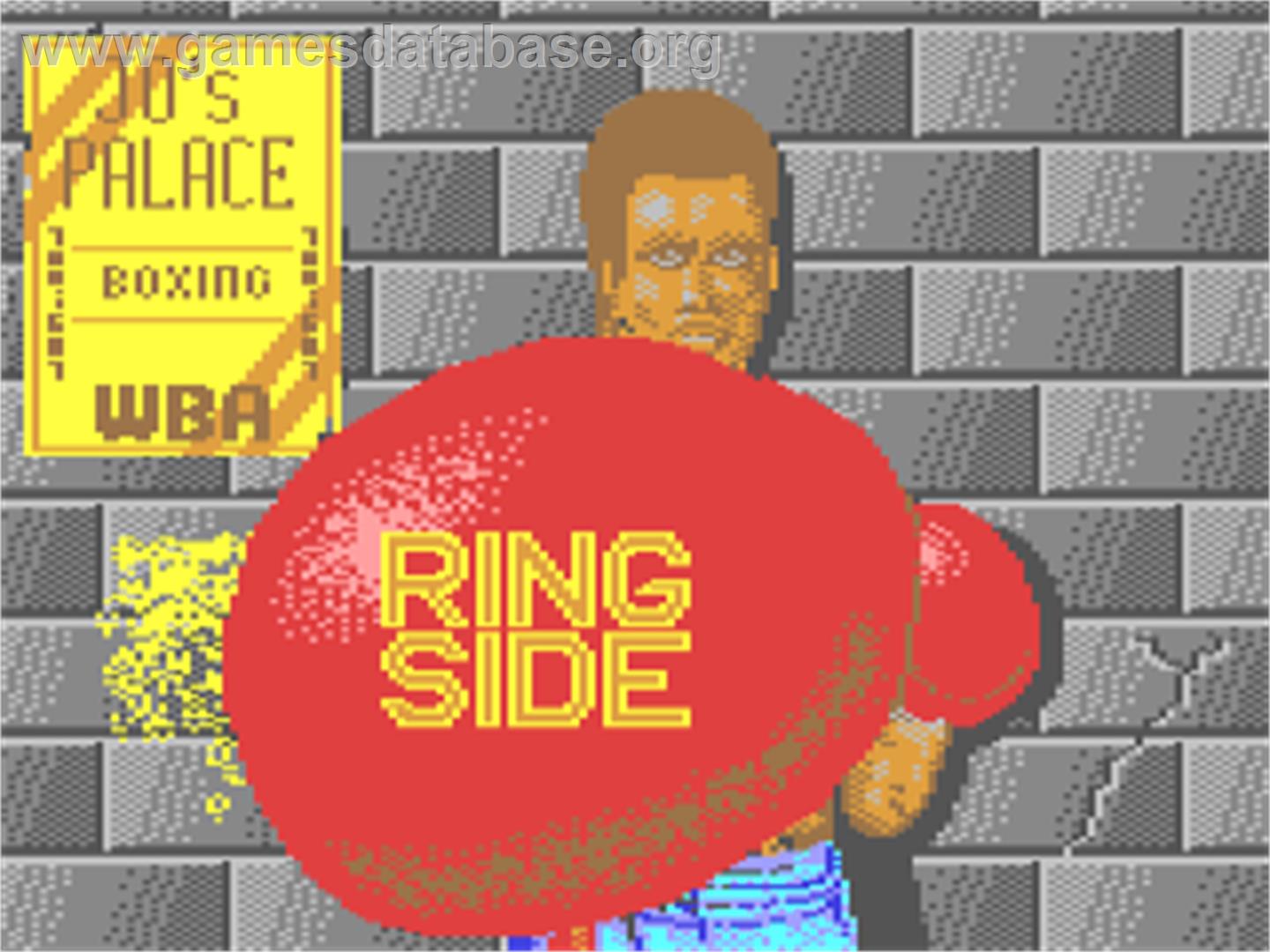 Ringside - Commodore 64 - Artwork - Title Screen