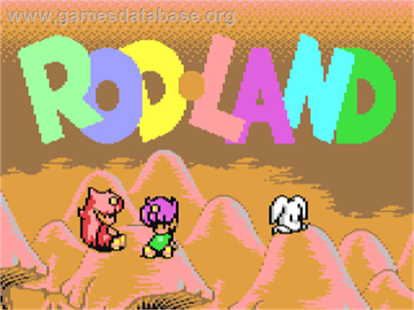 Rodland - Commodore 64 - Artwork - Title Screen