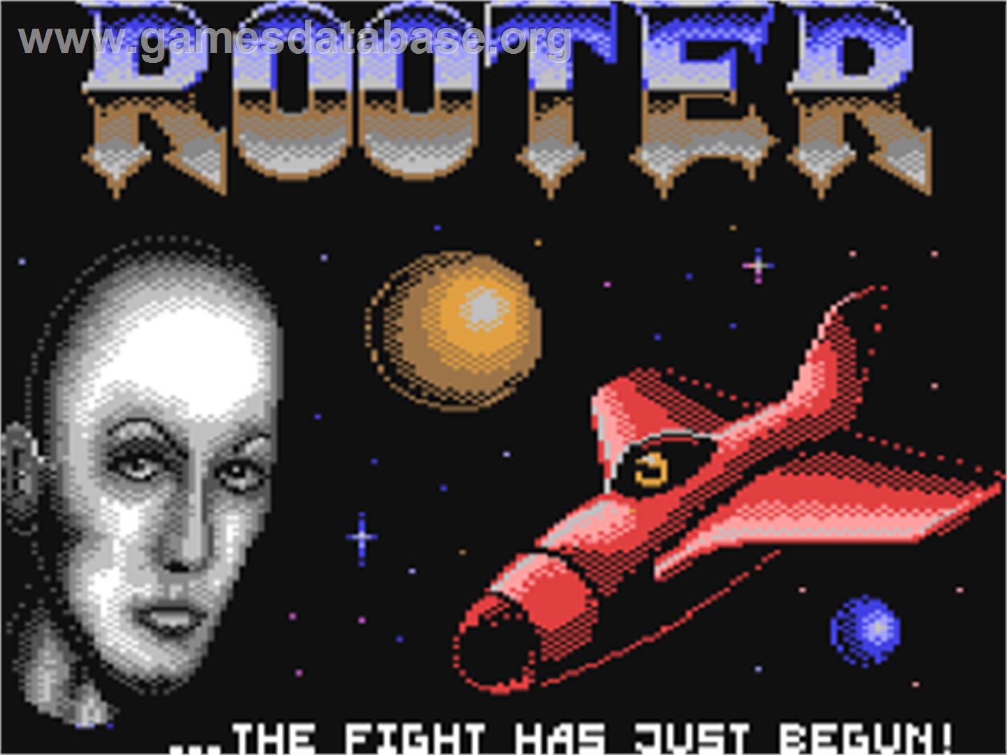 Rooter - Commodore 64 - Artwork - Title Screen