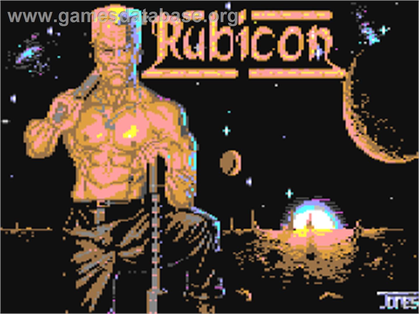Rubicon - Commodore 64 - Artwork - Title Screen