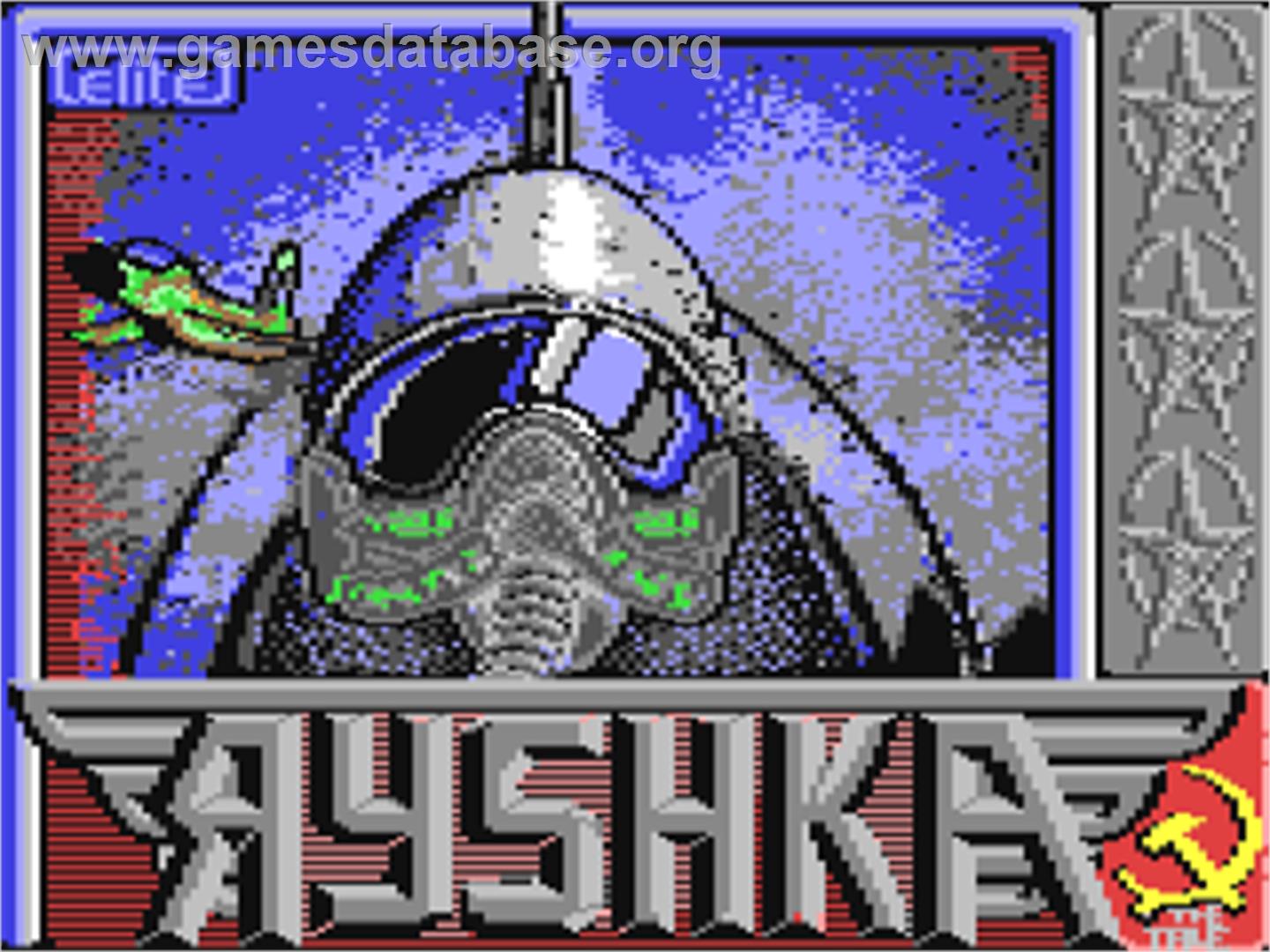 Ryshka - Commodore 64 - Artwork - Title Screen