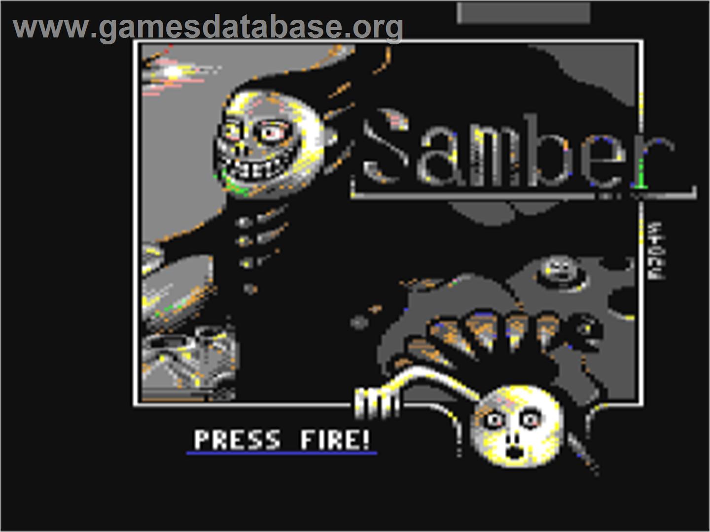 Samber - Commodore 64 - Artwork - Title Screen