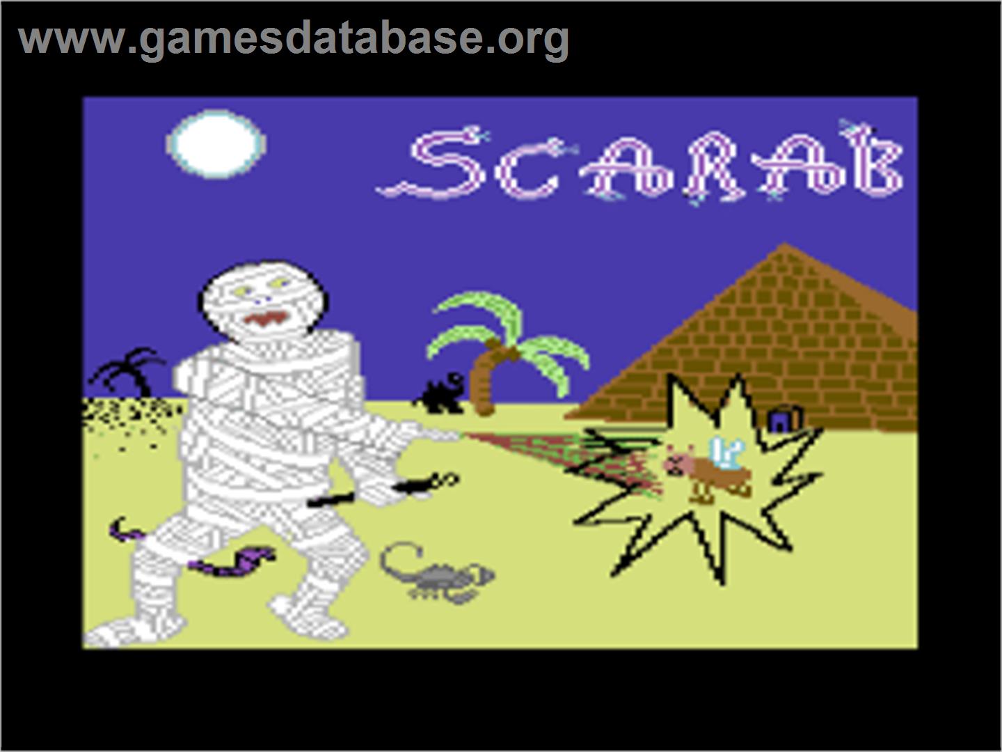 Scarab - Commodore 64 - Artwork - Title Screen