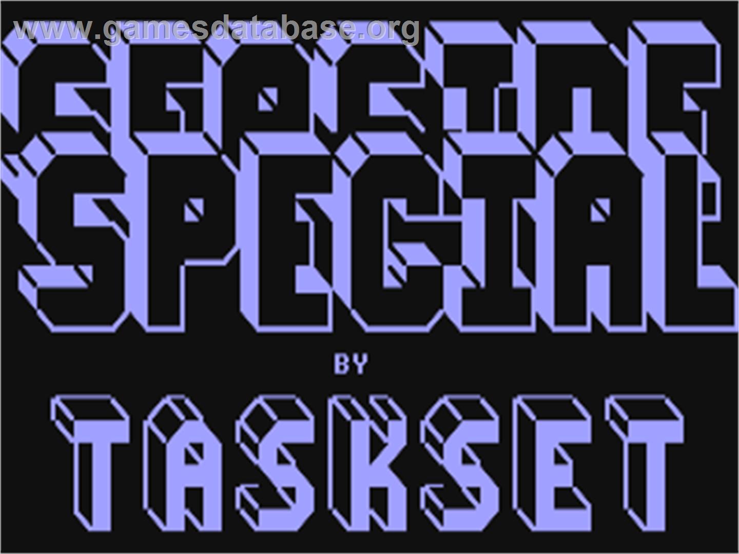 Seaside Special - Commodore 64 - Artwork - Title Screen