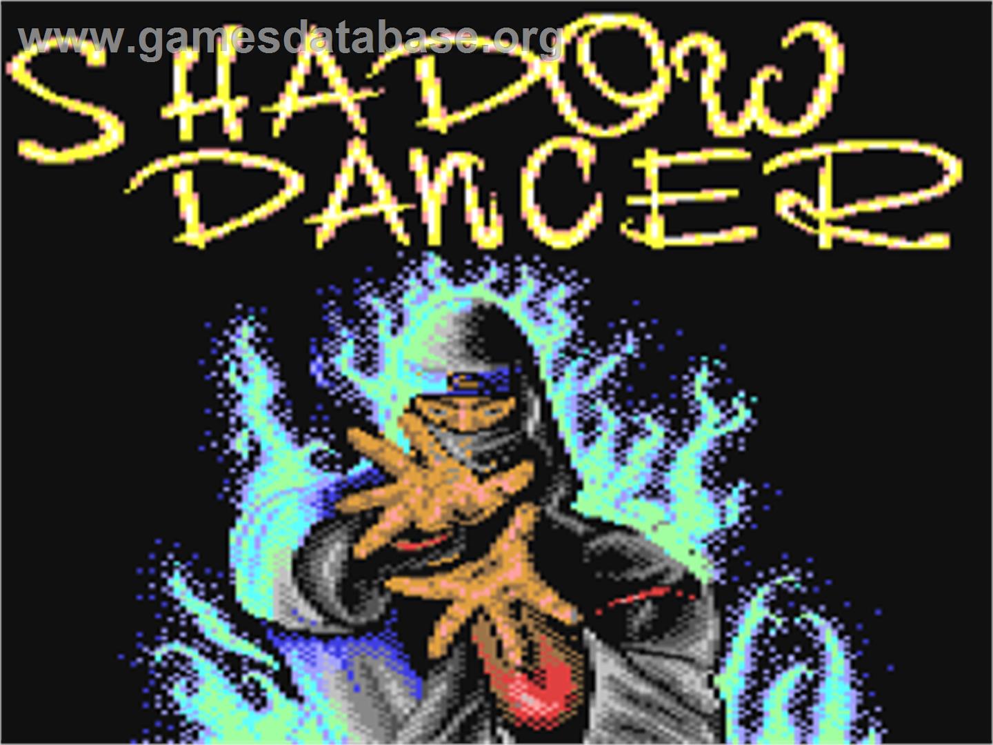 Shadow Dancer - Commodore 64 - Artwork - Title Screen