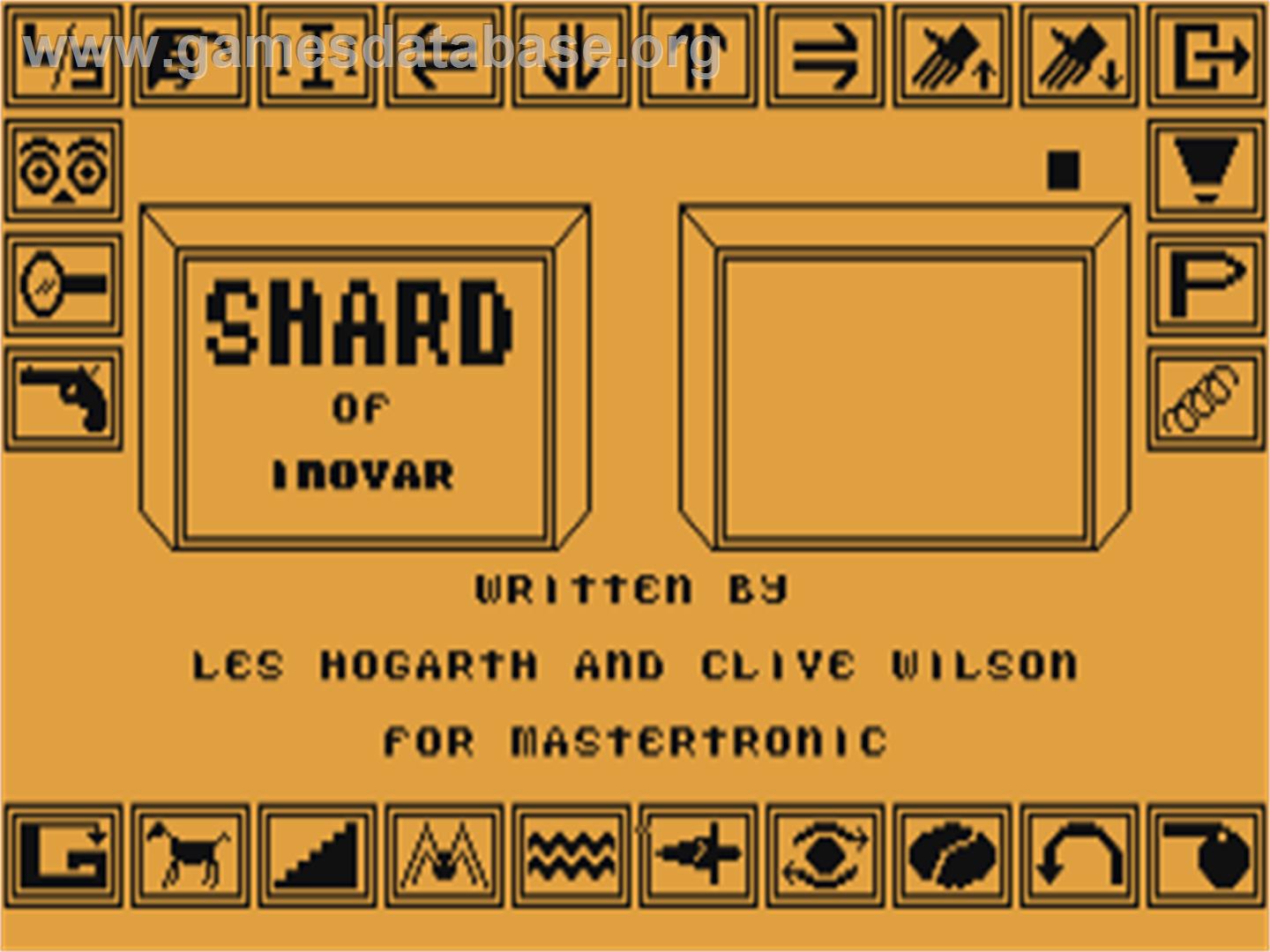 Shard Of Inovar - Commodore 64 - Artwork - Title Screen