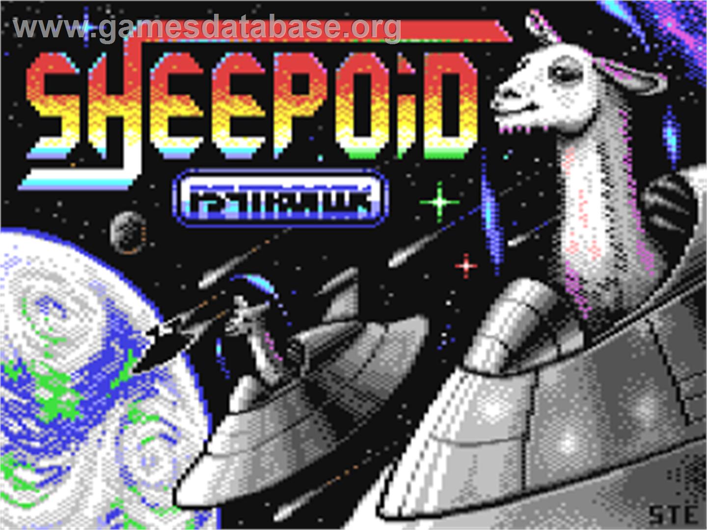 Sheepoid - Commodore 64 - Artwork - Title Screen